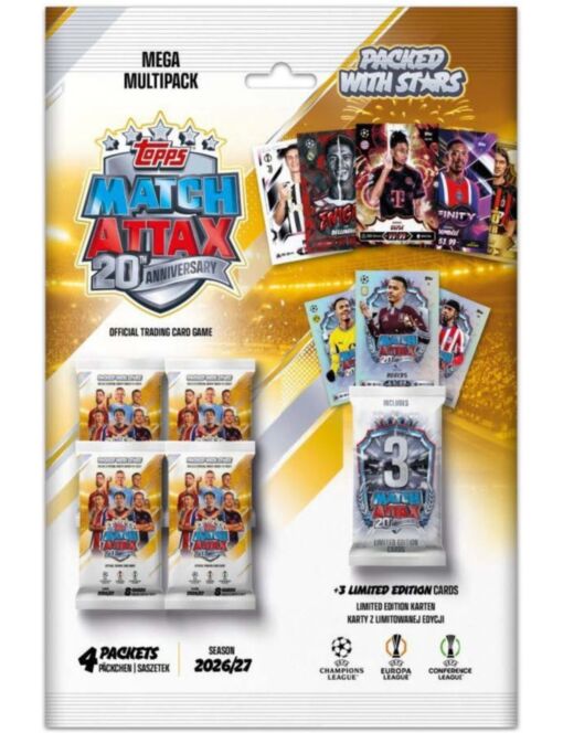 МЕГА МУЛТИ ПАКЕТ/MATCH ATTAX 2026/2027